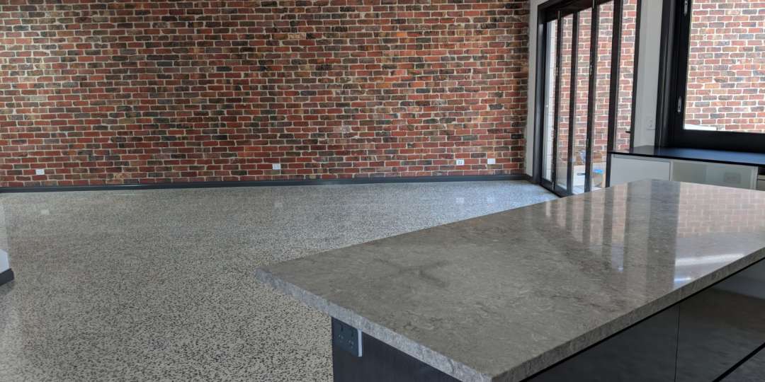 Image of Hydrosol underfloor hydronic heating and cooling installation