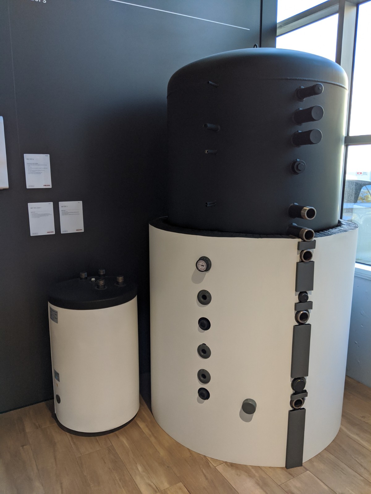 Heat pump thermal battery stores your solar energy during the day