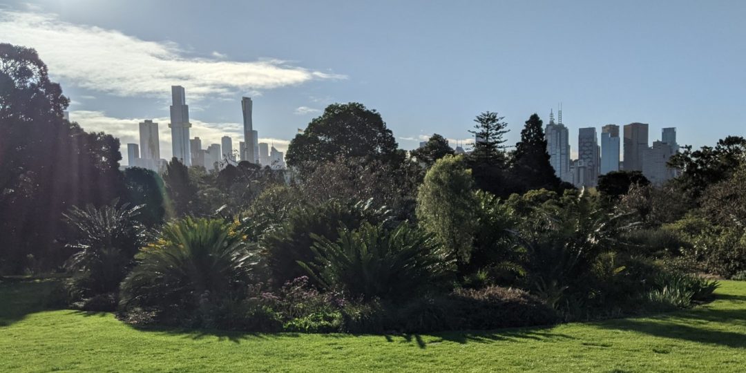 Hydrosol image of ''Sustainability by greening Melbourne'' illustrating the idea that energy assessment identifies areas to better manage, and reduces energy costs